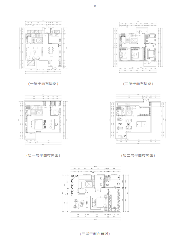 400㎡别墅现代简约设计