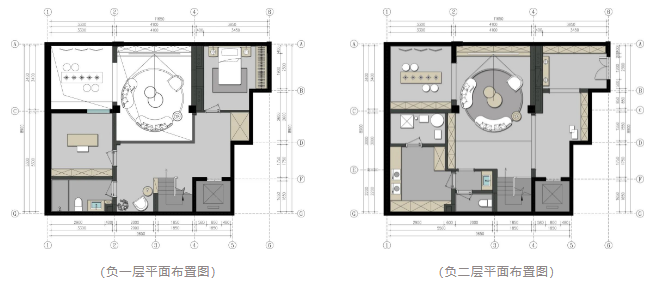 450㎡现代简约设计|白与木的融合碰撞